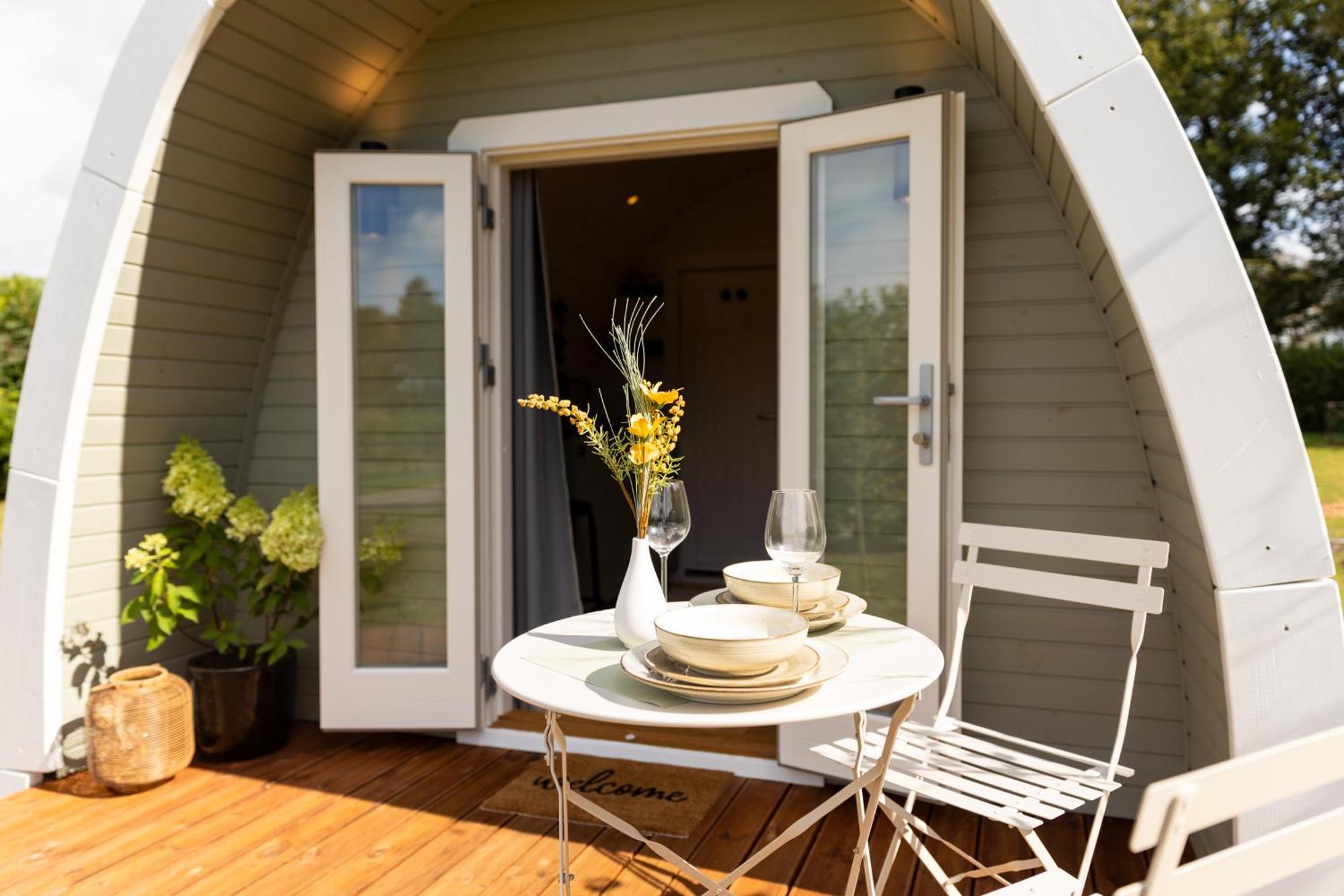 De Verpozing - Vakantiehuisjes Milsbeek 外观 照片